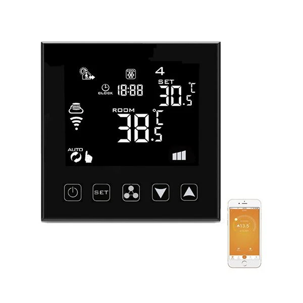 4 fan coil wifi digital thermostat-HY603AC